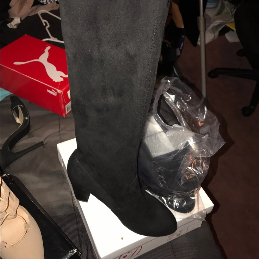 Knee high boots